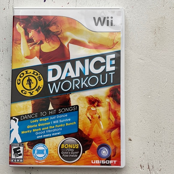 [ Wii Gold’s Gym Dance Workout Video Game Disc] - Picture 1 of 7